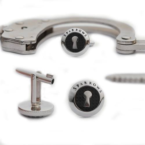 Lockpick cufflinks